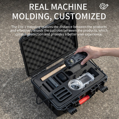 For Insta360 X4 STARTRC Waterproof EVA ABS Dual-layer Suitcase Storage Box, For Insta360 X4 Diving Version