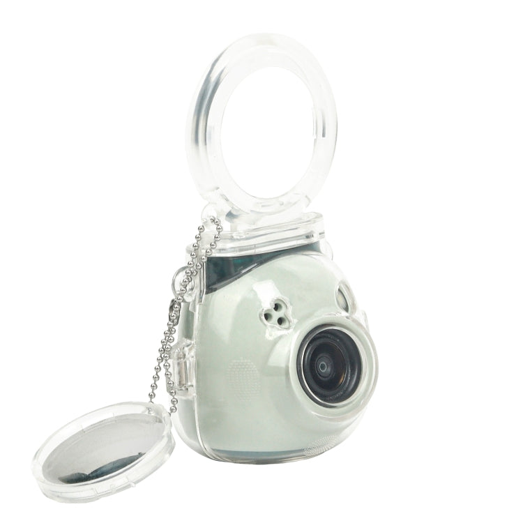 For FUJIFILM Instax PAL Crystal Hard Case Camera Bag with Shoulder Strap, For FUJIFILM Instax PAL
