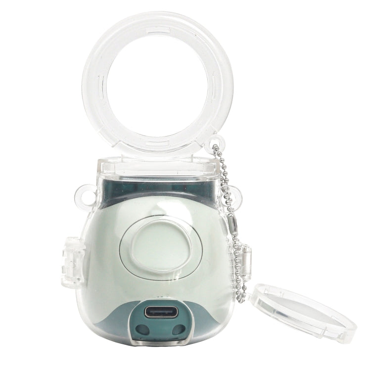 For FUJIFILM Instax PAL Crystal Hard Case Camera Bag with Shoulder Strap, For FUJIFILM Instax PAL