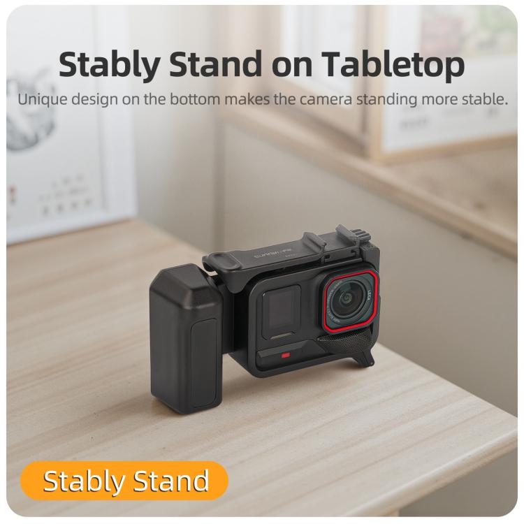 Sunnylife Street Photography Handle Ergonomic Hand Grip Quick Release Shutter Handle for Insta360 Ace Pro 2 / 1, For Insta360 Ace Pro 2 / 1