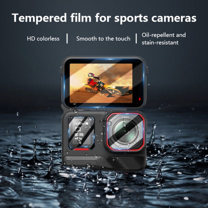For Insta360 Ace Pro 2 STARTRC 2 Sets 3 in 1 Rear & Front  Screen + Lens Tempered Glass Film, For Insta360 Ace Pro 2