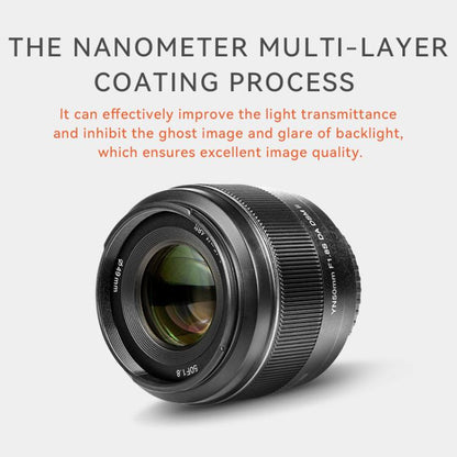 YONGNUO YN50MM F1.8S DA DSM II APS-C Frame Prime Lens for Sony E-mount Mirrorless Cameras, YN50mm F1.8S