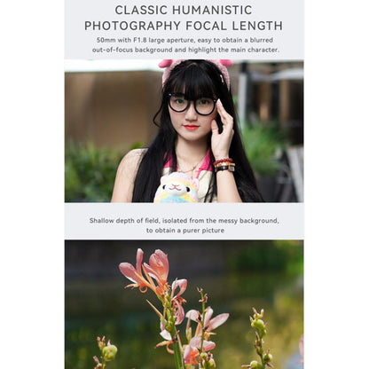 YONGNUO YN50MM F1.8S DA DSM II APS-C Frame Prime Lens for Sony E-mount Mirrorless Cameras, YN50mm F1.8S