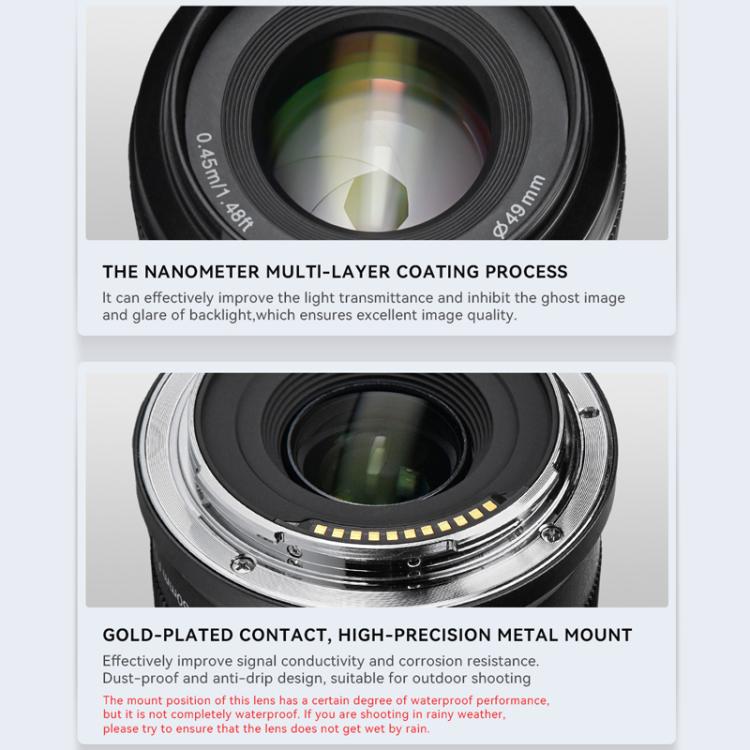 YONGNUO YN50MM F1.8Z DA DSM APS-C Frame Auto Focus Lens for Nikon Z-mount Mirrorless Cameras, YN50mm F1.8Z