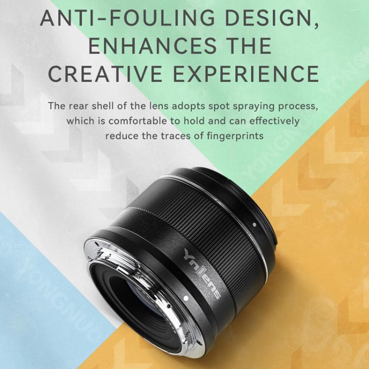 YONGNUO YN50MM F1.8Z DA DSM APS-C Frame Auto Focus Lens for Nikon Z-mount Mirrorless Cameras, YN50mm F1.8Z