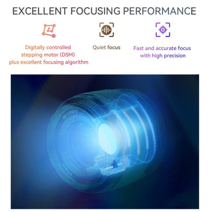 YONGNUO YN50MM F1.8Z DA DSM APS-C Frame Auto Focus Lens for Nikon Z-mount Mirrorless Cameras, YN50mm F1.8Z