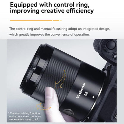 YONGNUO YN85mm F1.8Z DF DSM Lens for Nikon Z6II / Z7II Z-mount Full-frame, YN85mm F1.8Z