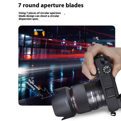 YONGNUO YN35mm F2S DF DSM Wide-Angle Prime Lens for Sony E-mount Full-frame, YN35mm F2S