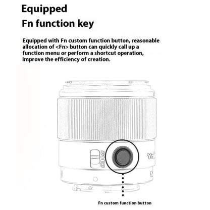 YONGNUO YN35mm F2S DF DSM Wide-Angle Prime Lens for Sony E-mount Full-frame, YN35mm F2S