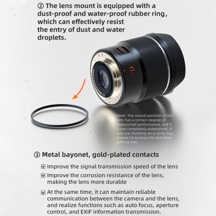 YONGNUO YN17mm F1.7M M4/3 Mount Lens for Mirrorless Cameras, YN17mm F1.7M