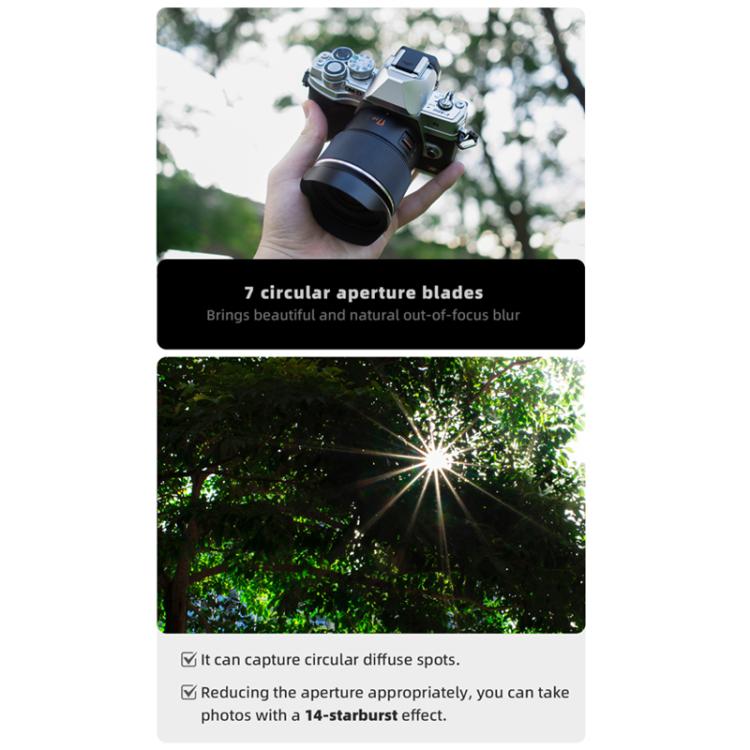 YONGNUO YN17mm F1.7M M4/3 Mount Lens for Mirrorless Cameras, YN17mm F1.7M
