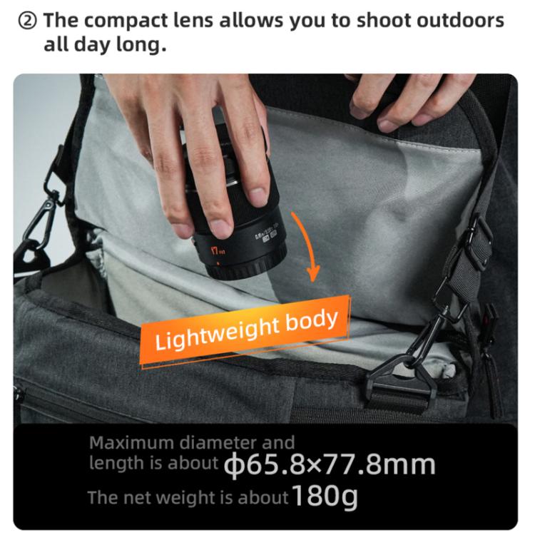 YONGNUO YN17mm F1.7M M4/3 Mount Lens for Mirrorless Cameras, YN17mm F1.7M