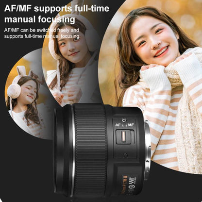 YONGNUO YN42.5mm F1.7M II M4/3 Mount Standard Fixed Focal Lens, YN42.5mm F1.7M II