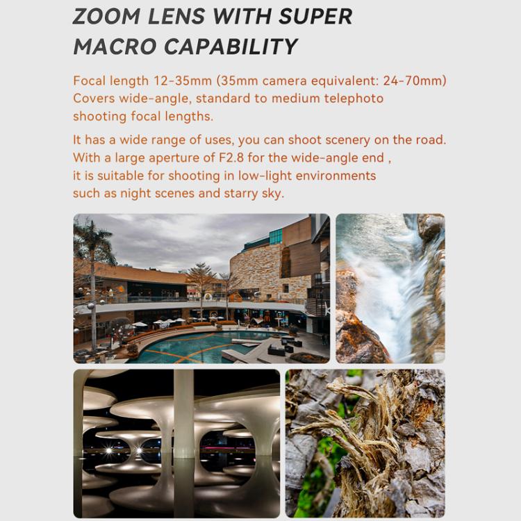 YONGNUO YN12-35mm F2.8-4M M4/3 Mount Standard Zoom Lens with Macro Function, YN12-35mm F2.8-4M