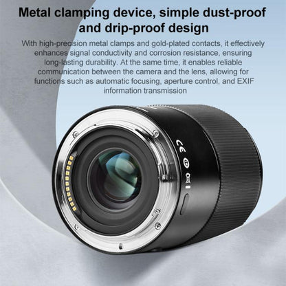 YONGNUO YN50mm F1.8Z DF DSM Full Frame Auto Focus Standard Prime Lens for Nikon Z-mount Mirrorless Cameras, YN50mm F1.8Z Full Frame