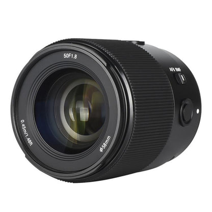 YONGNUO YN50mm F1.8S DF DSM Full Frame Auto Focus Standard Prime Lens for Sony E-mount Mirrorless Cameras, YN50mm F1.8S Full Frame
