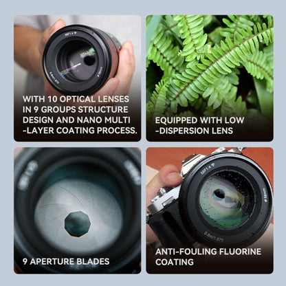 YONGNUO YN56mm F1.4Z DA DSM WL Pro APS-C Frame Lens with Remote Control for Nikon Z-mount, YN56mm F1.4Z DA DSM WL Pro