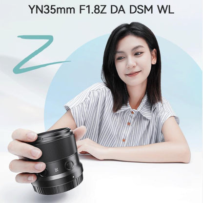 YONGNUO YN35mm F1.8Z DA DSM WL APS-C Frame Lens for Nikon Z-mount, YN35mm F1.8Z DA DSM WL