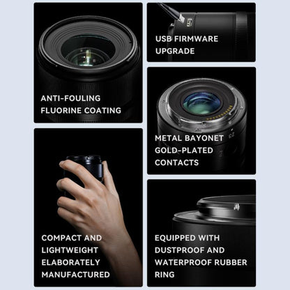 YONGNUO YN23mm F1.4Z DA DSM WL Pro APS-C Frame Lens with Remote Control for Nikon Z-mount, YN23mm F1.4Z DA DSM WL Pro