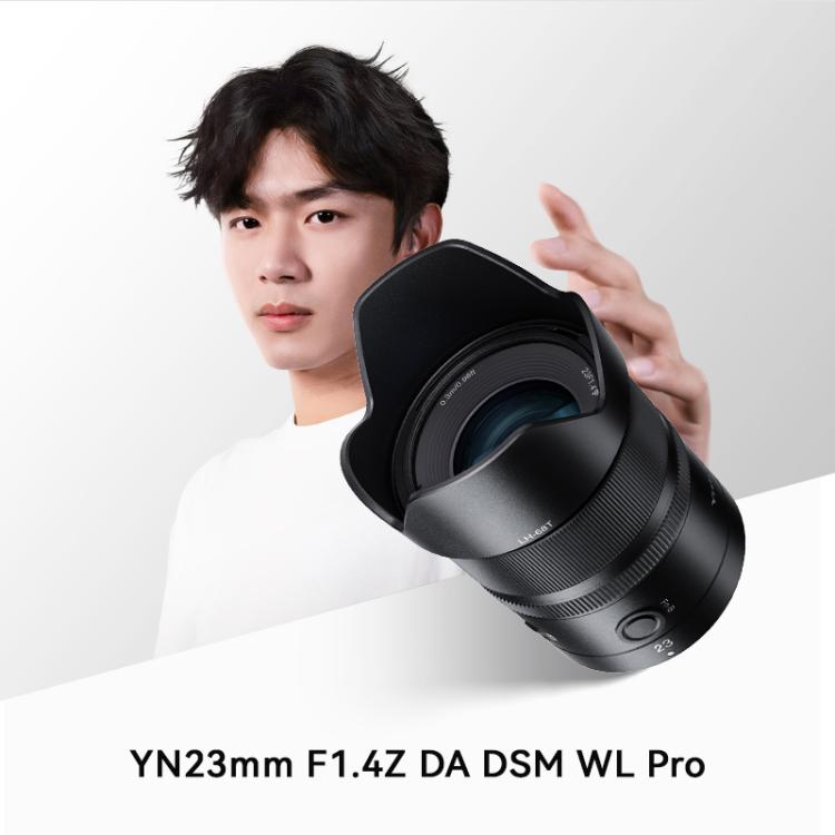YONGNUO YN23mm F1.4Z DA DSM WL Pro APS-C Frame Lens with Remote Control for Nikon Z-mount, YN23mm F1.4Z DA DSM WL Pro