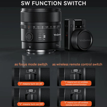 YONGNUO YN11mm F1.8S DA DSM WL APS-C Frame Ultra Wide Angle Lens with Remote Control for Sony E-mount, YN11mm F1.8S DA DSM WL