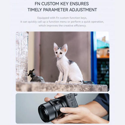 YONGNUO YN33mm F1.4S DA DSM WL Pro APS-C Frame Lens with Remote Control for Sony E-mount, YN33mm F1.4S DA DSM WL Pro