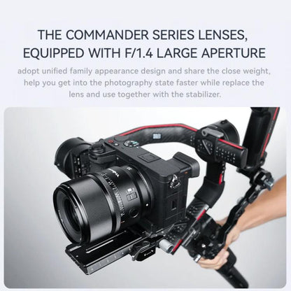 YONGNUO YN33mm F1.4S DA DSM WL Pro APS-C Frame Lens with Remote Control for Sony E-mount, YN33mm F1.4S DA DSM WL Pro