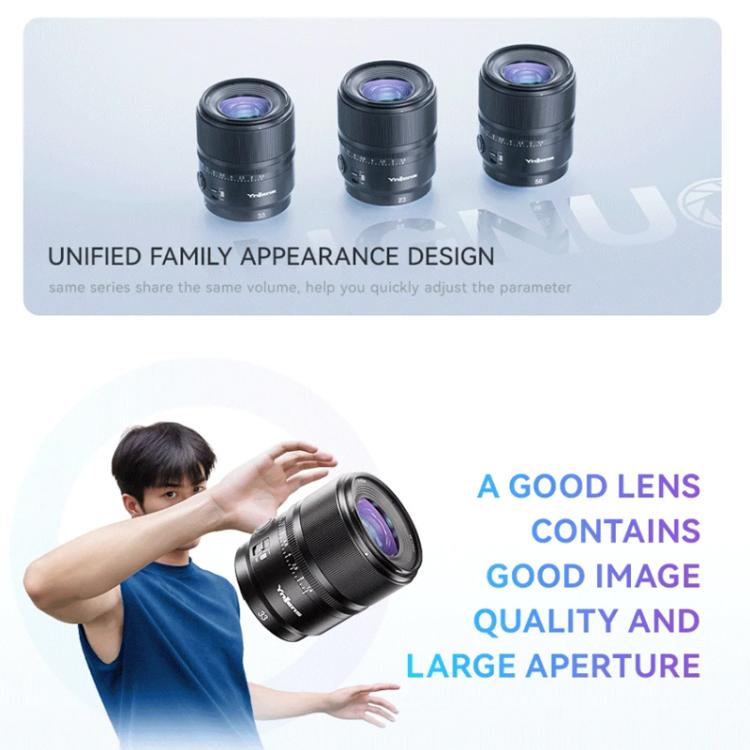 YONGNUO YN33mm F1.4S DA DSM WL Pro APS-C Frame Lens with Remote Control for Sony E-mount, YN33mm F1.4S DA DSM WL Pro