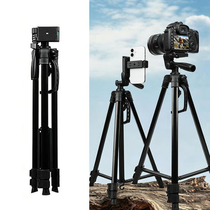 3366 1.4m Portable Phone Live Selfie Tripod DV SLR Camera Stand