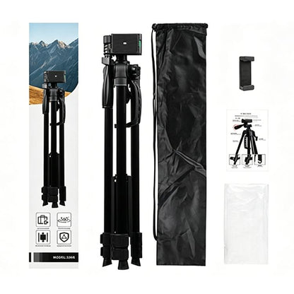 3366 1.4m Portable Phone Live Selfie Tripod DV SLR Camera Stand