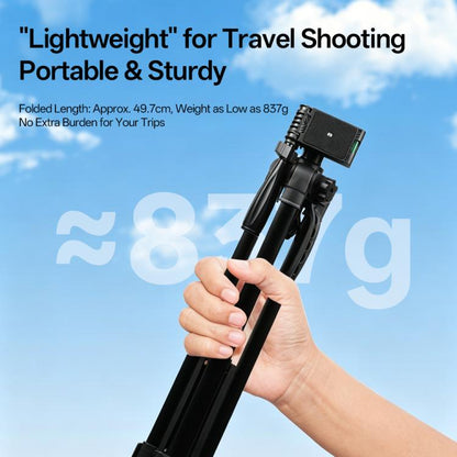 3366 1.4m Portable Phone Live Selfie Tripod DV SLR Camera Stand