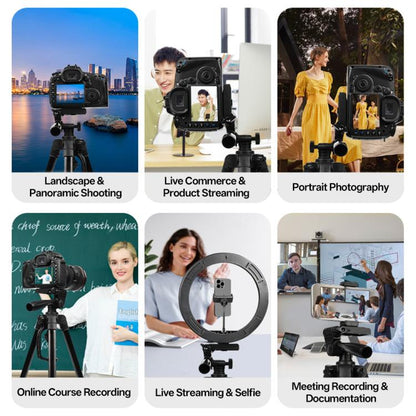 3366 1.4m Portable Phone Live Selfie Tripod DV SLR Camera Stand