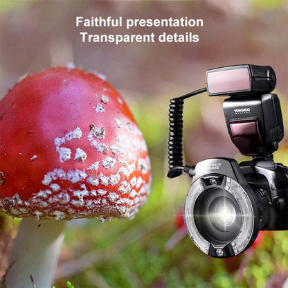 YONGNUO YN14EX II TTL HSS Macro Ringlight Flash for Dental Photography & Macro Shooting For Canon