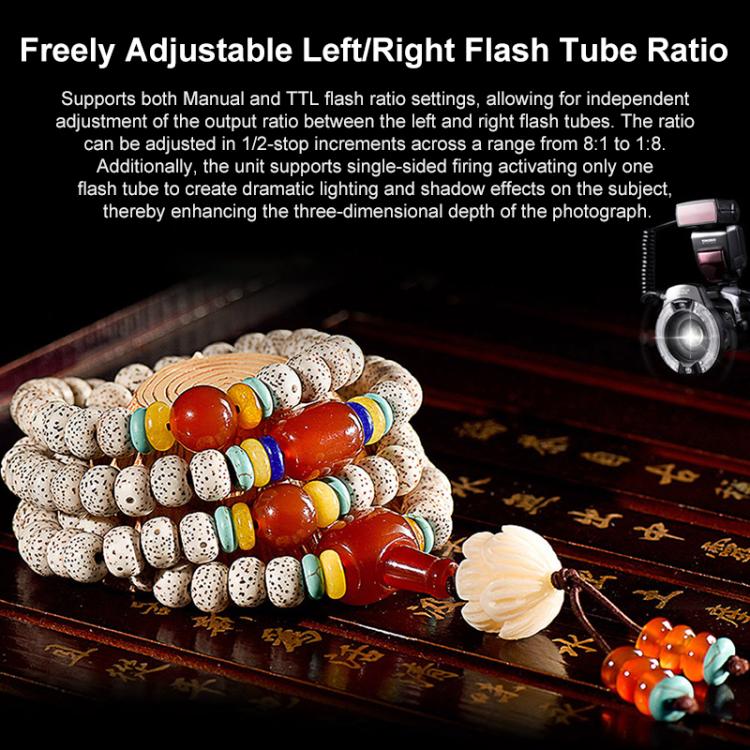 YONGNUO YN14EX II TTL HSS Macro Ringlight Flash for Dental Photography & Macro Shooting For Canon