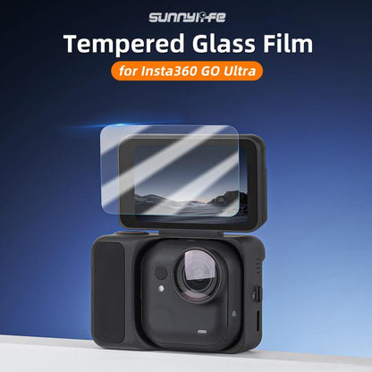 For Insta360 GO Ultra 2pcs Sunnylife Screen Lens Explosion-proof Film, Sunnylife