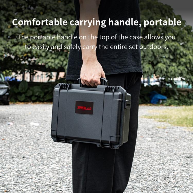 For Insta360 X5 STARTRC Waterproof Dual-layer Suitcase Storage Box