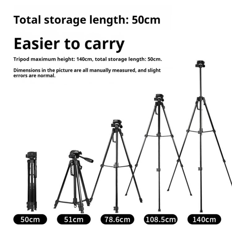 3520 Universal Selfie Live Tripod Mount with Head & Phone Clamp, 3520 Tripod