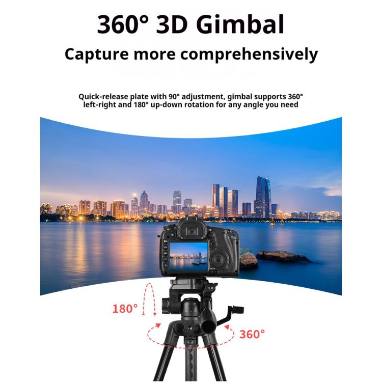 3520 Universal Selfie Live Tripod Mount with Head & Phone Clamp, 3520 Tripod