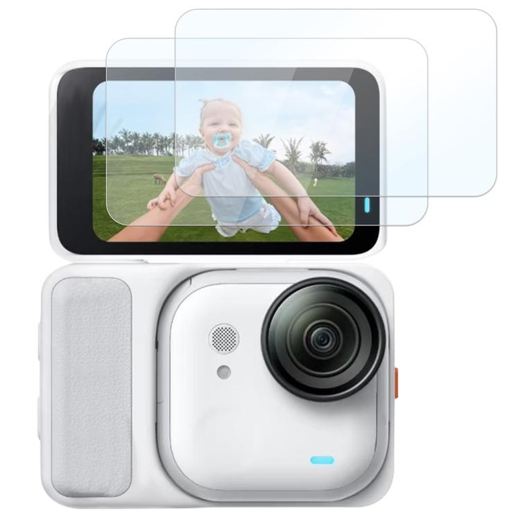 For Insta360 GO Ultra 2pcs STARTRC Screen Tempered Gass Film, STARTRC