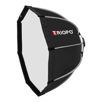TRIOPO K65 65cm Speedlite Flash Octagon Parabolic Softbox Bowens Mount Diffuser for Speedlite, K65