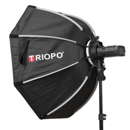 TRIOPO KX65 65cm Dome Speedlite Flash Octagon Parabolic Softbox Diffuser for Speedlite, KX65