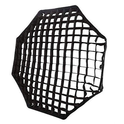 TRIOPO S90 Diameter 90cm Honeycomb Grid Octagon Softbox Reflector Diffuser for Studio Speedlite Flash Softbox, Diameter 90cm