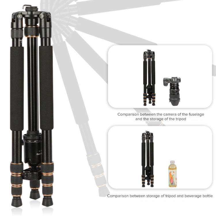 TRIOPO 652 Horizontal Arm Tripod Mount Quick Release Center Column Boom Bracket with Tripod Ball-Head, 652