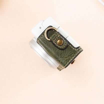 For Sony ZV-1F / ZV1M2 Full Body Camera PU Leather Case Bag with Strap, For Sony ZV-1F / ZV1M2