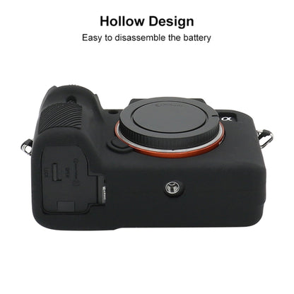 For Sony A7 III / ILCE-7M3 / A7R III Soft Silicone Protective Case, For Sony A7 III / ILCE-7M3 / A7R III