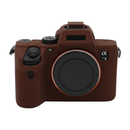 For Sony A7 III / ILCE-7M3 / A7R III Soft Silicone Protective Case, For Sony A7 III / ILCE-7M3 / A7R III