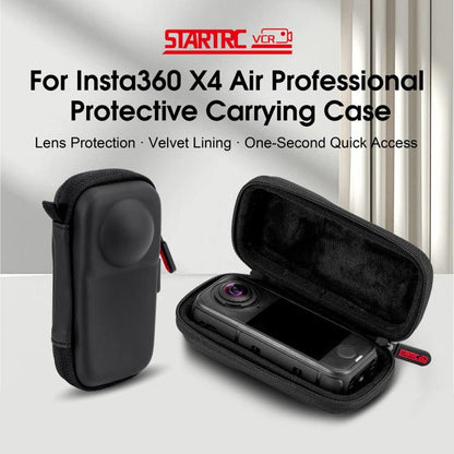 For Insta360 X4 Air STARTRC Camera PU Carry Storage Bag, For Insta360 X4 Air