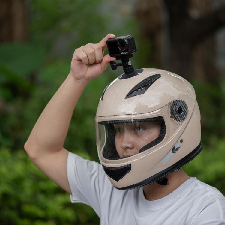 STARTRC Flexible Helmet Sticky Adhesive Mount for GoPro, Insta360, DJI and Other Action Cameras, Adhesive Mount
