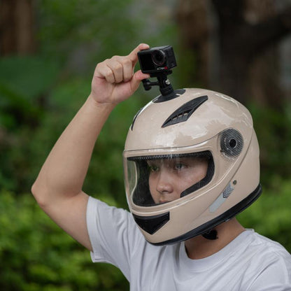 STARTRC Flexible Helmet Sticky Adhesive Mount for GoPro, Insta360, DJI and Other Action Cameras, Adhesive Mount