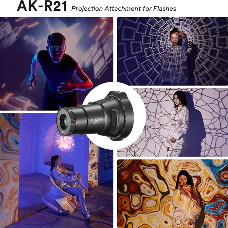 Godox AK-R21 Projection Attachment for Flash Heads, AK-R21